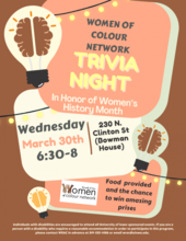 Women's History Month Trivia Night