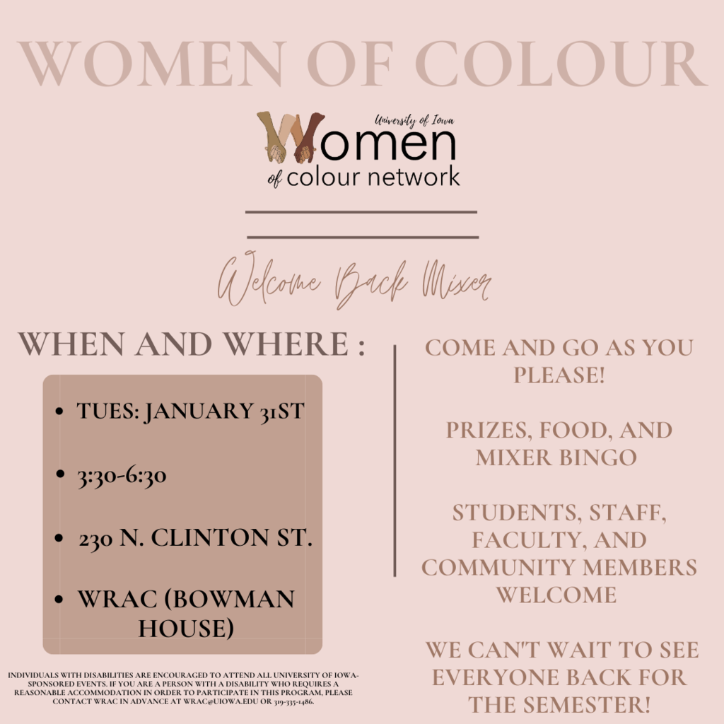 Women of Colour Network Mixer promotional image