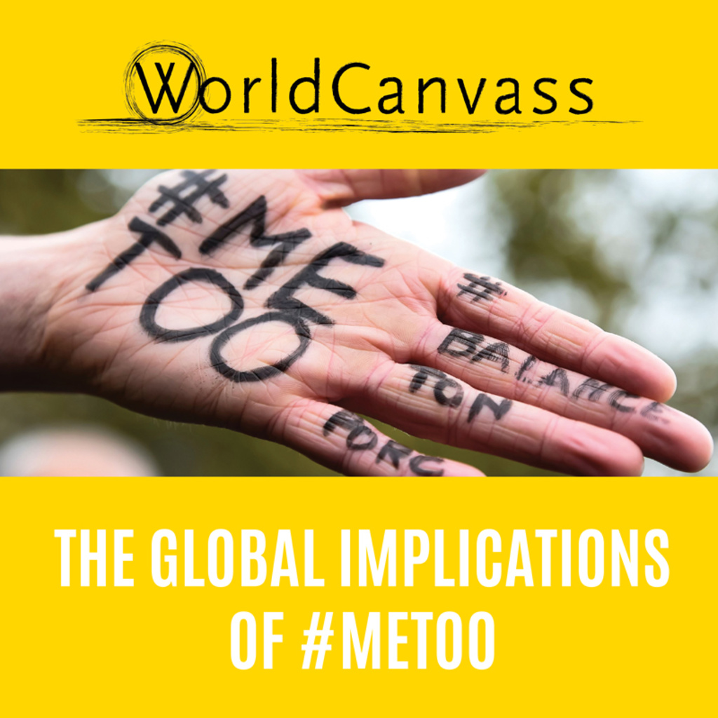 WorldCanvass - The Global Implications of MeToo promotional image