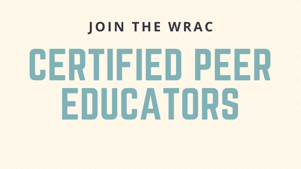 certified peer educators
